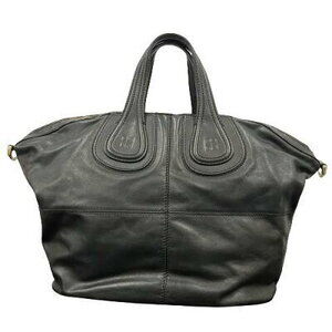 Givenchy Nightingale Shoulder Crossbody Bag Black Leather